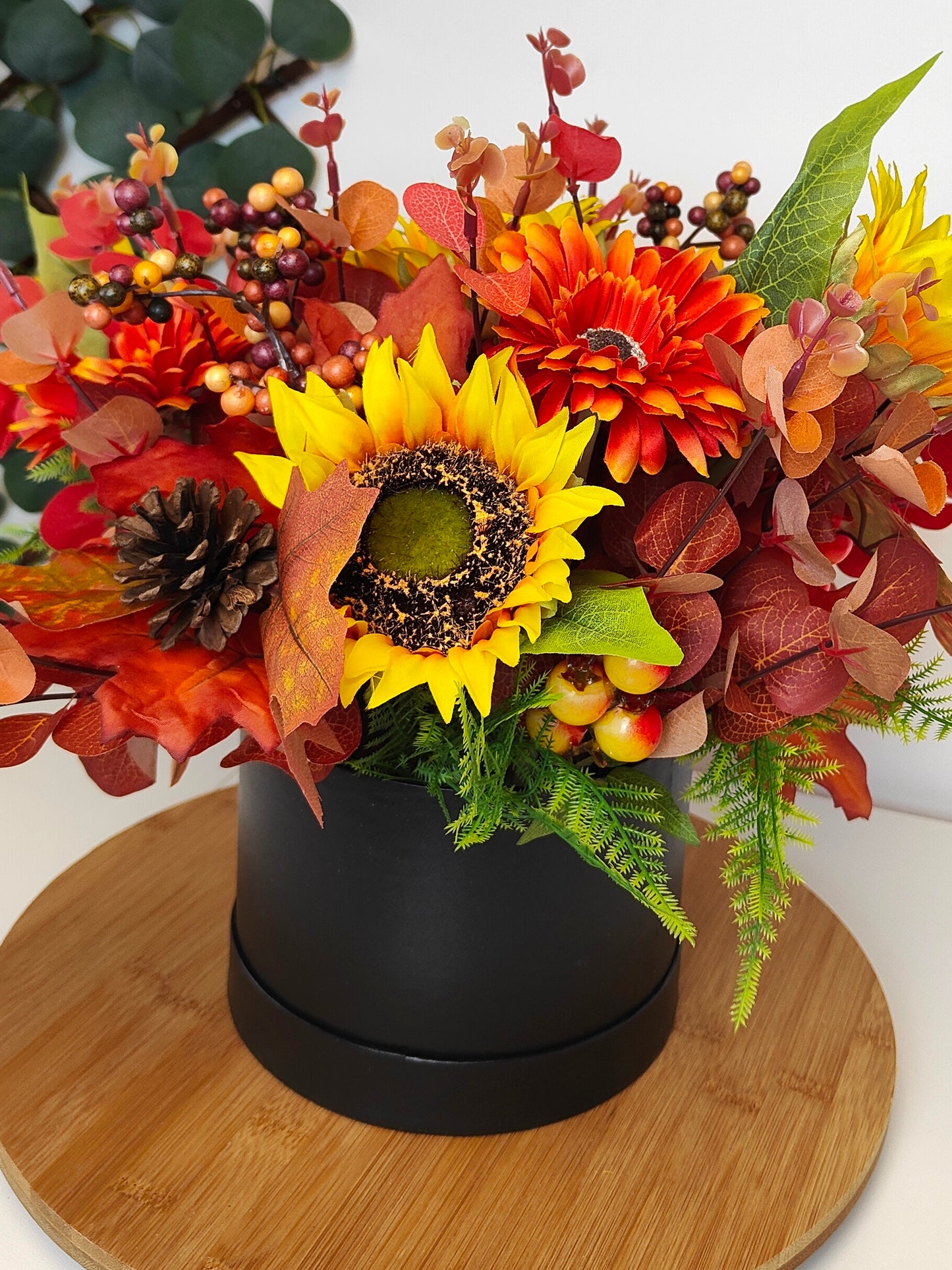 Autumn Sunflower Artificial Flower Arrangement