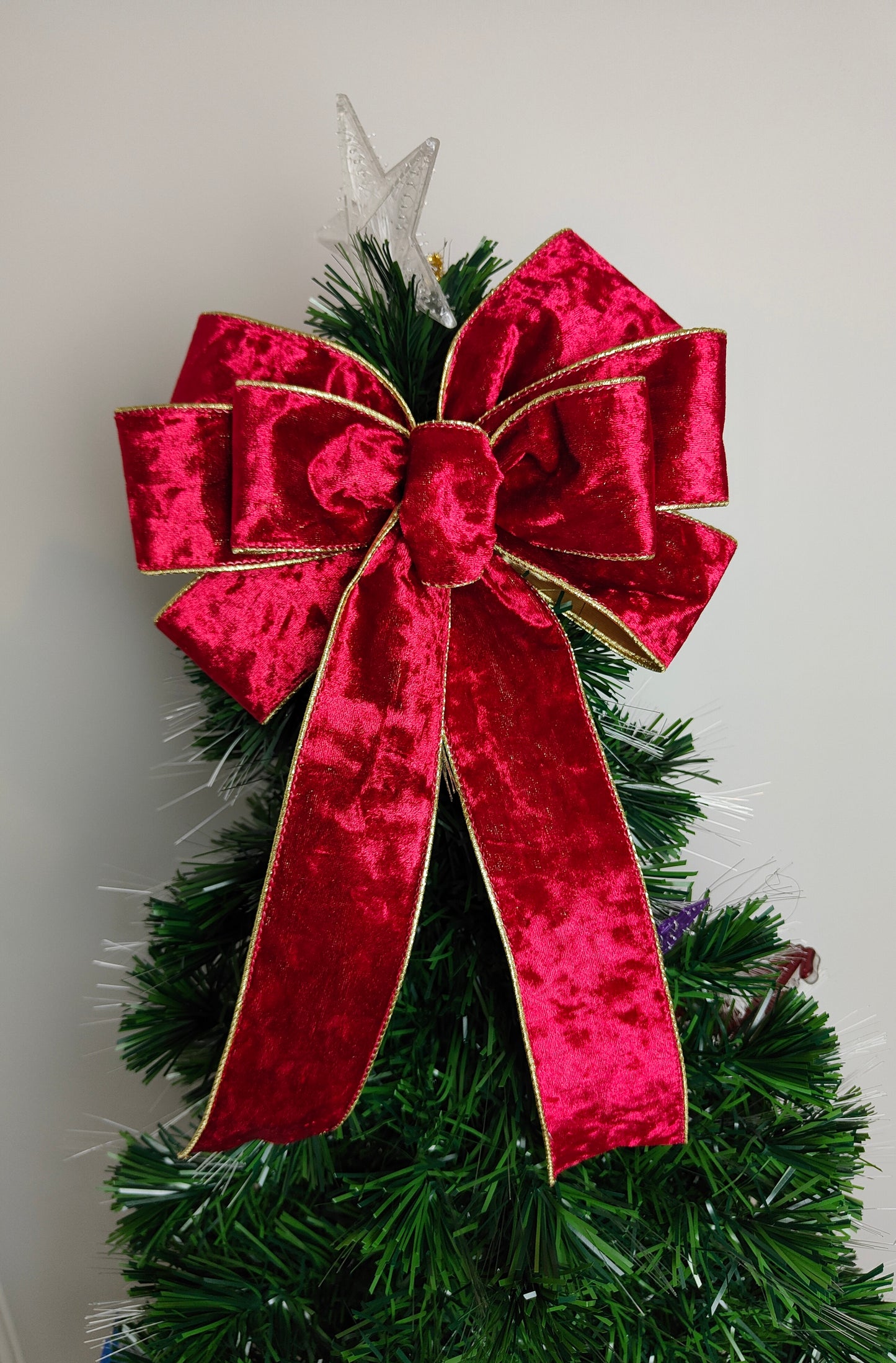 Deluxe Red Velvet Bow