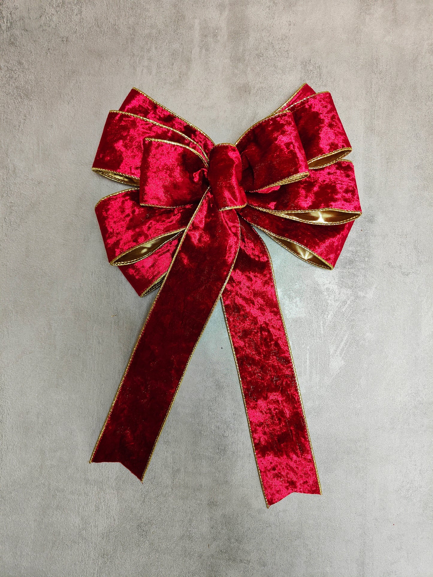 Deluxe Red Velvet Bow