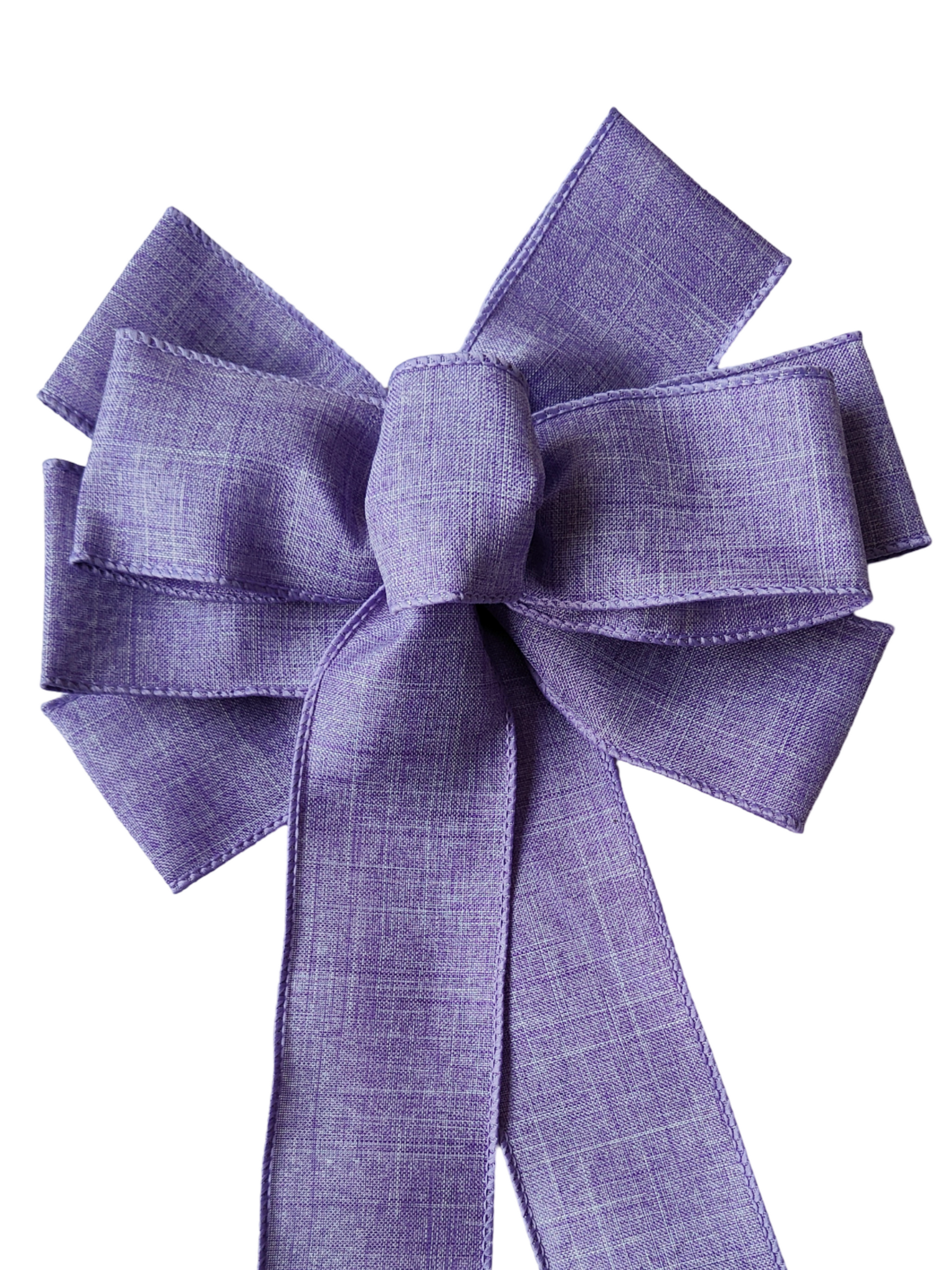 Purple Lilac wreath bow lavender wedding bow Easter