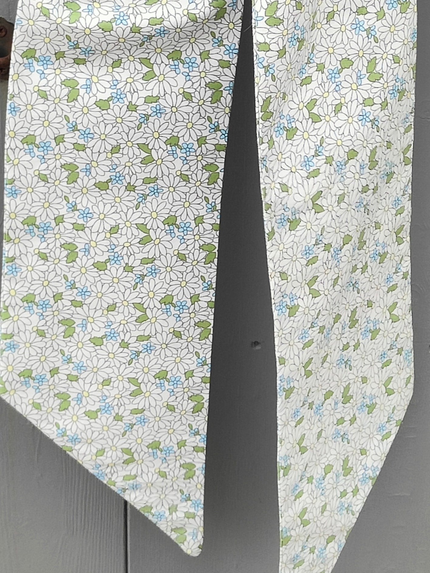 Sage Daisy Flower Wreath Sash – Front Door